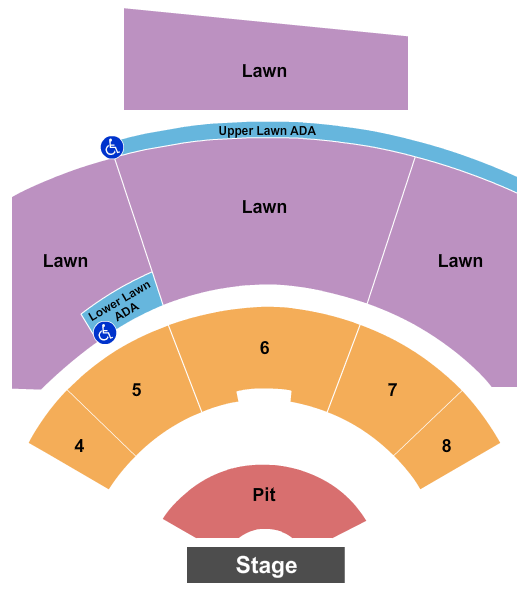 Walmart Arkansas Music Pavilion Thomas Rhett Seating Chart